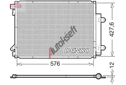 DENSO Kondenz�tor klimatizace DEN DCN47008, DCN47008