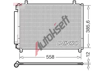 DENSO Kondenztor klimatizace DEN DCN47012, DCN47012