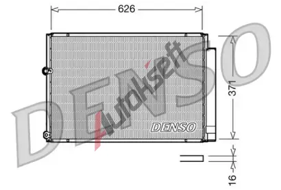 DENSO Kondenztor klimatizace DEN DCN50018, DCN50018