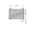 Kondenztor klimatizace DENSO ‐ DEN DCN50025