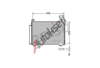 DENSO Kondenztor klimatizace DEN DCN50025, DCN50025