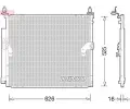 Kondenztor klimatizace DENSO ‐ DEN DCN50034
