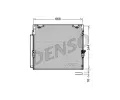 Kondenztor klimatizace DENSO ‐ DEN DCN50036