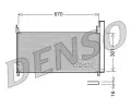 Kondenztor klimatizace DENSO ‐ DEN DCN50037