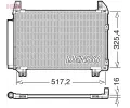 Kondenztor klimatizace DENSO ‐ DEN DCN50101