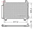 Kondenztor klimatizace DENSO ‐ DEN DCN50107