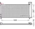 Kondenztor klimatizace DENSO ‐ DEN DCN50122