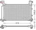 Kondenztor klimatizace DENSO ‐ DEN DCN50132
