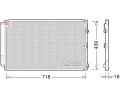 Kondenz�tor klimatizace&nbsp;DENSO&nbsp;&dash;&nbsp;DEN DCN51011
