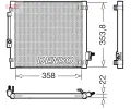 Kondenztor klimatizace DENSO ‐ DEN DCN99081