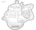 Vnitn ventiltor DENSO ‐ DEN DEA01011