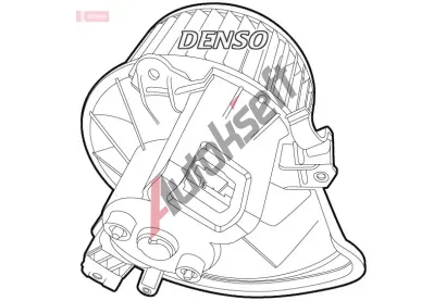 DENSO Vnitn ventiltor DEN DEA01210, DEA01210
