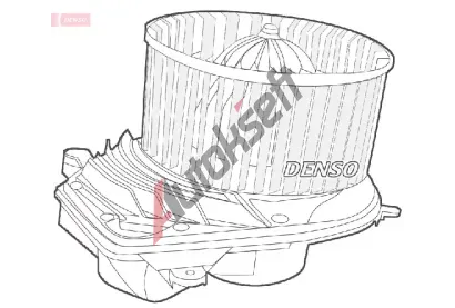 DENSO Vnitn ventiltor DEN DEA02003, DEA02003