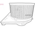 Vnitn ventiltor DENSO ‐ DEN DEA02004