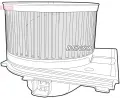 Vnitn ventiltor DENSO ‐ DEN DEA02005