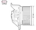 Vnitn ventiltor DENSO ‐ DEN DEA05005