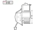 Vnitn ventiltor DENSO ‐ DEN DEA05007