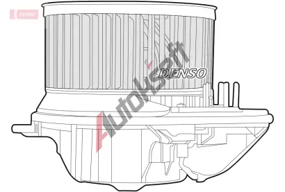 DENSO Vnit�n� ventil�tor DEN DEA07009, DEA07009