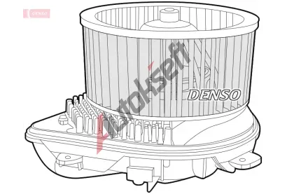 DENSO Vnitn ventiltor DEN DEA07013, DEA07013