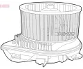 DENSO Vnitn ventiltor DEN DEA07013, DEA07013