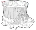 Vnitn ventiltor DENSO ‐ DEN DEA07014