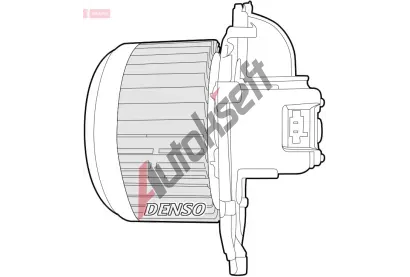 DENSO Vnitn ventiltor DEN DEA07018, DEA07018