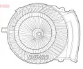 Vnitn ventiltor DENSO ‐ DEN DEA07021