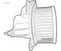 DENSO Vnitn ventiltor DEN DEA09032, DEA09032