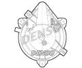 DENSO vnitn ventiltor DEN DEA09044, DEA09044