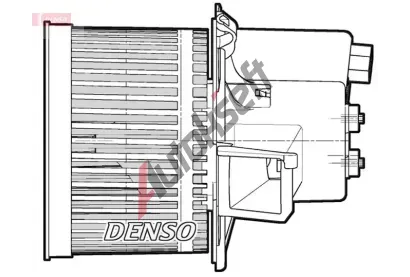 DENSO vnitn ventiltor DEN DEA09060, DEA09060