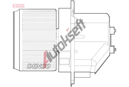 DENSO Vnitn ventiltor DEN DEA09066, DEA09066