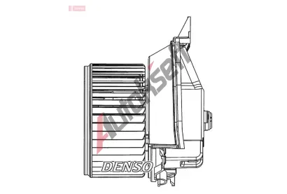 DENSO Vnitn ventiltor DEN DEA09203, DEA09203