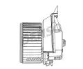 DENSO Vnitn ventiltor DEN DEA09203, DEA09203