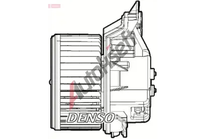 DENSO Vnitn ventiltor DEN DEA09209, DEA09209