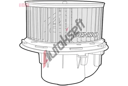 DENSO Vnitn ventiltor DEN DEA10052, DEA10052