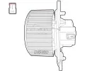 Vnitn ventiltor DENSO ‐ DEN DEA12004