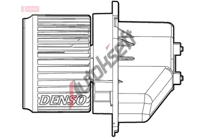 DENSO Vnitn ventiltor DEN DEA13004, DEA13004