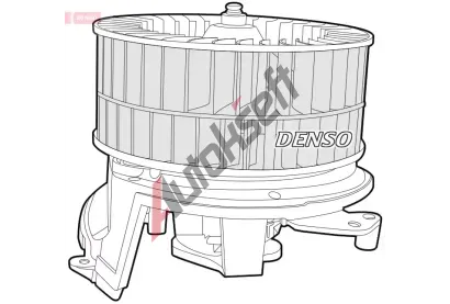 DENSO Vnitn ventiltor DEN DEA17004, DEA17004