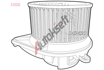 DENSO Vnitn ventiltor DEN DEA17011, DEA17011