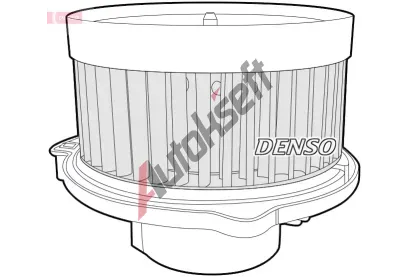 DENSO Vnitřní ventilátor DEN DEA17014, DEA17014 DENSO Vnitřní ventilátor DEN DEA17014, DEA17014