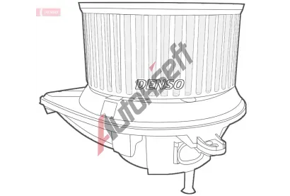 DENSO Vnitřní ventilátor DEN DEA17030, DEA17030 DENSO Vnitřní ventilátor DEN DEA17030, DEA17030