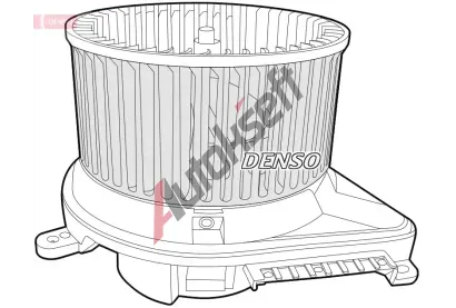 DENSO Vnitn ventiltor DEN DEA17031, DEA17031