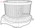 DENSO Vnitn ventiltor DEN DEA21010, DEA21010