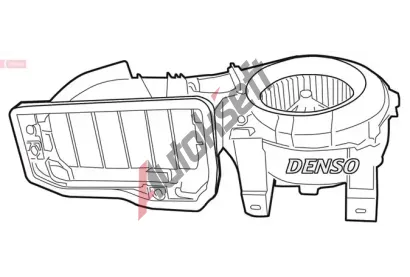 DENSO vnitn ventiltor DEN DEA23001, DEA23001