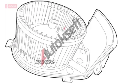 DENSO vnitn ventiltor DEN DEA23005, DEA23005
