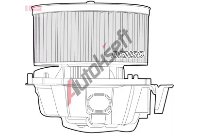 DENSO Vnitn ventiltor DEN DEA23014, DEA23014