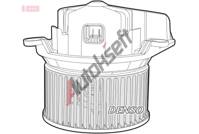 DENSO Vnitn ventiltor DEN DEA23018, DEA23018