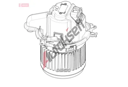 DENSO Vnitn ventiltor DEN DEA23022, DEA23022