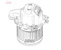 Vnitn ventiltor DENSO ‐ DEN DEA23023