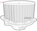 DENSO Vnitn ventiltor ‐ DEN DEA41012